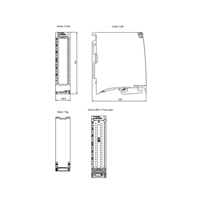 Siemens SIMATIC S7-1500 TM Zählen 2x24V Zählermodul 6ES7550-1AA01-0AB0 100% getestet