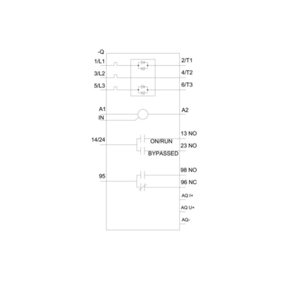 Siemens 3RW50556AB14 Soft Starter 200-480V 143A 110-250V Wechselstrom-Schraubende