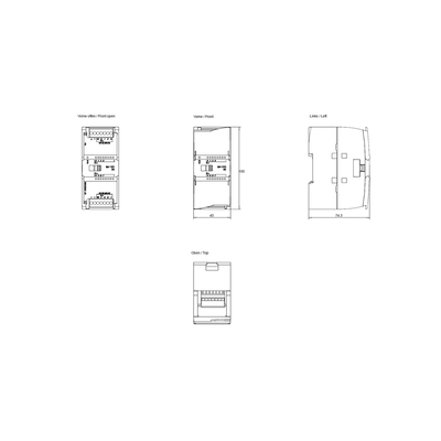 Brandly SIMATIC S7-1200 SM 1221 Steuergerät Expansionsmodul für Siemens Automation Industrial