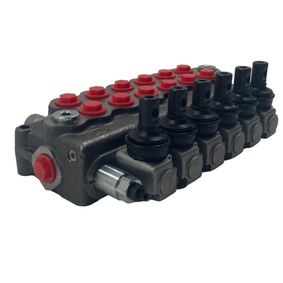 G 3/8&quot; Port Größe 5-Spool SD5/5 WALVOIL Hydraulisches Richtventil 45L/min 315bar