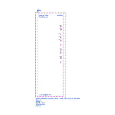 SIMATIC HMI TP1500 SmartPanel Touch 15&quot; Breitbild-FT-Display 6AV2124-0QC02-0AX1 für Siemens