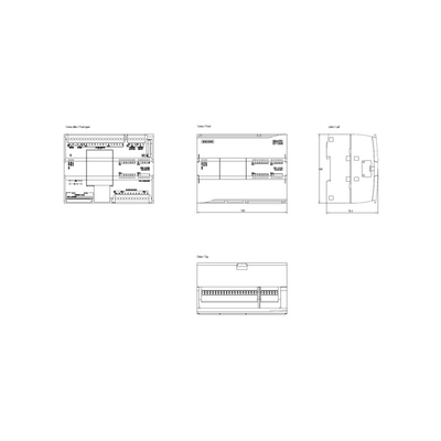 6ES7215-1AG40-0XB0 SIMATIC S7-1200 CPU 1215C Kompakte CPU Gleichspannung / Gleichspannung / Gleichspannung 2 PROFINET-Ports