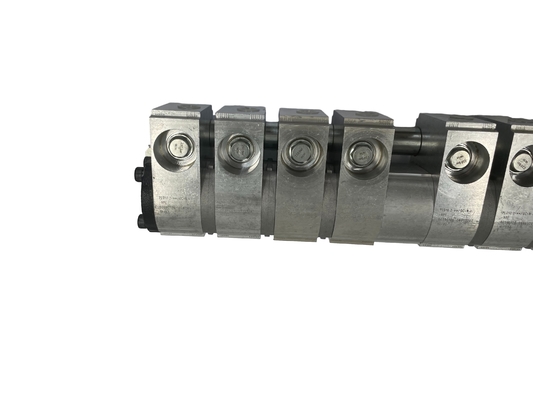 8-Port-Hydraulischer Strömungsteilungskugelventil (Kugelventil) Gelenkblock für Druck in Adapter