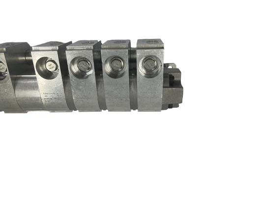8-Port-Hydraulischer Strömungsteilungskugelventil (Kugelventil) Gelenkblock für Druck in Adapter