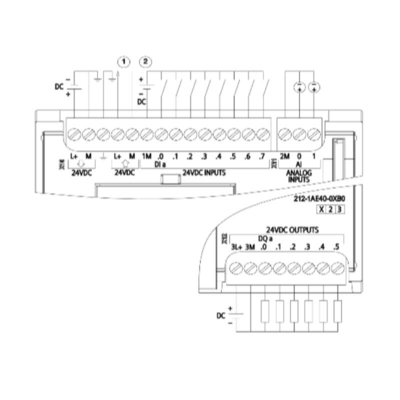 SIMATIC S7-1200 CPU 1212C Kompaktprozessor DC/DC/DC 6ES7212-1AE40-0XB0 im Originalpaket