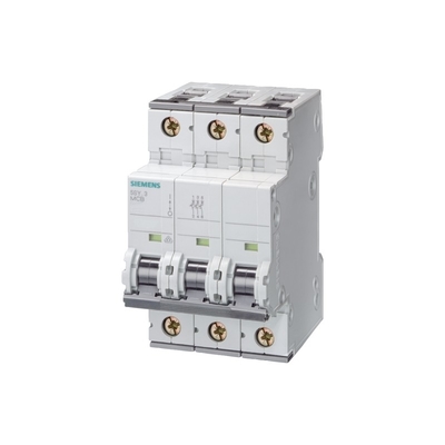 6kA 400V 1-Polar 25a Plsm Miniatur-Schaltungsschalter Einfacher 3-Chips-Schalter 5SY62067CC