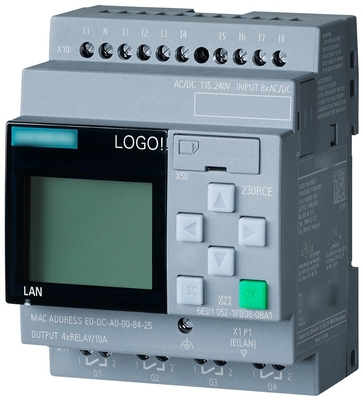LOGO V8.1 12/24RCE Programmierbare Steuerung mit 6ED1052-1HB00-0BA8 Hostmodul und RCE