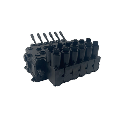 Blaue DPX50-Serie Elektronische Proportionsventile Walvoil Hydraulik für schwere Maschinen