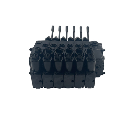 Blaue DPX50-Serie Elektronische Proportionsventile Walvoil Hydraulik für schwere Maschinen