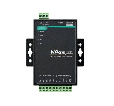 MOXA NPORT 5232 2 Port RS-232/422/485 Serial Port Device Networking Server für Paypal-Zahlungen