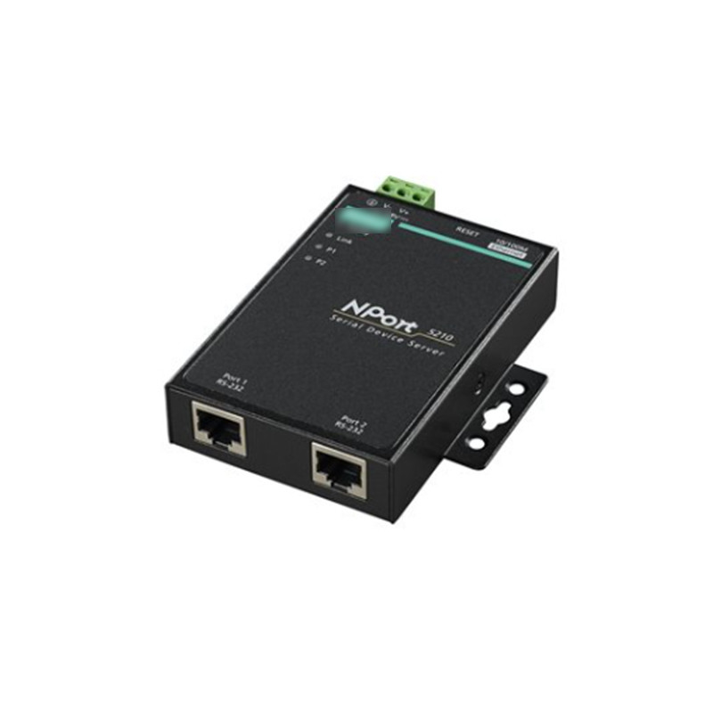 NPORT 5230 2 Port RS-232/422/485 Serial Port Geräte-Netzwerk-Server für MOXA stabil