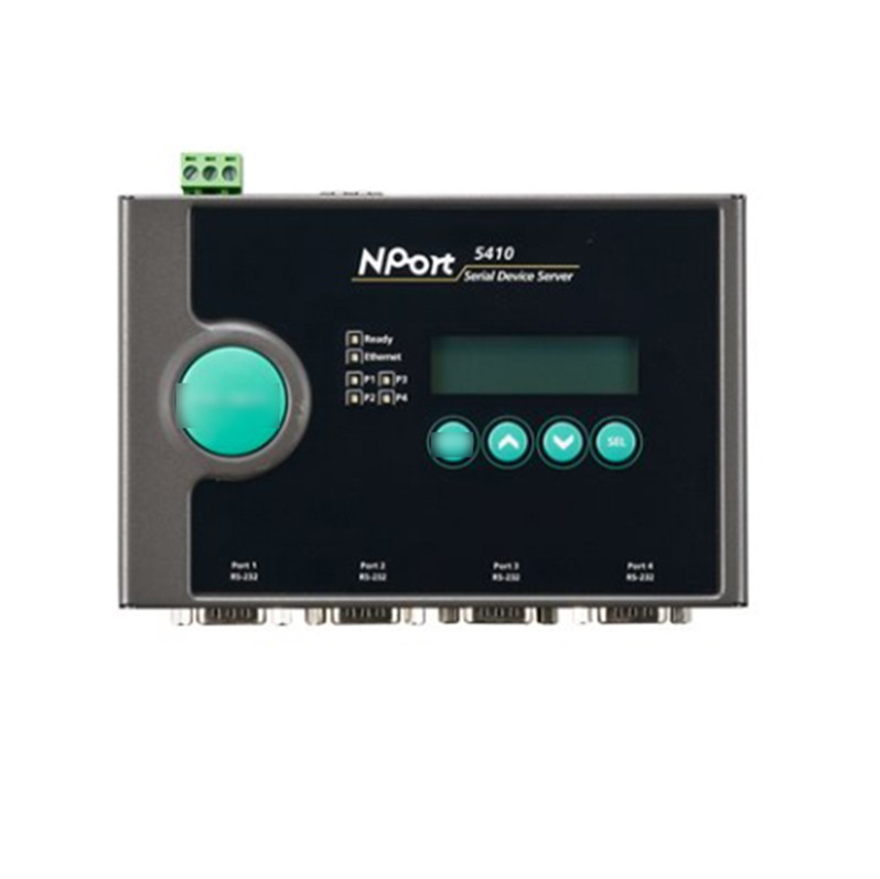 NPORT 5450 4-Port RS-232/422/485 Serielserver für MOXA Industrieautomation Essential
