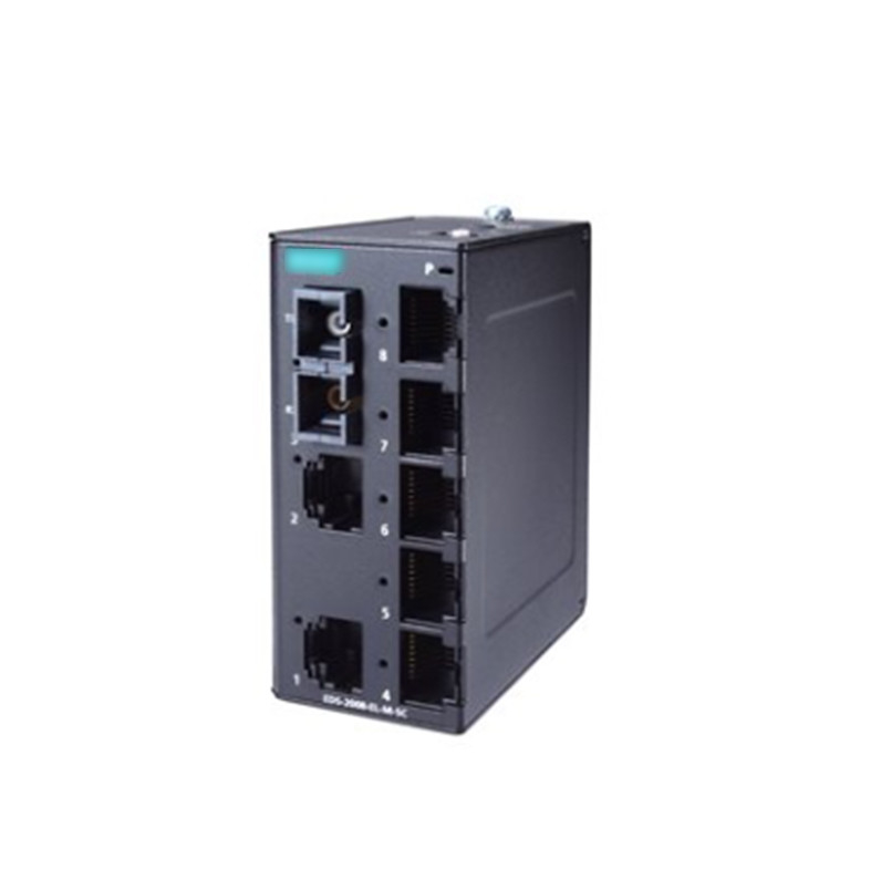 MOXA EDS-2008-EL 8-Port unmanaged Ethernet-Switch für industrielle Automatisierungslösungen