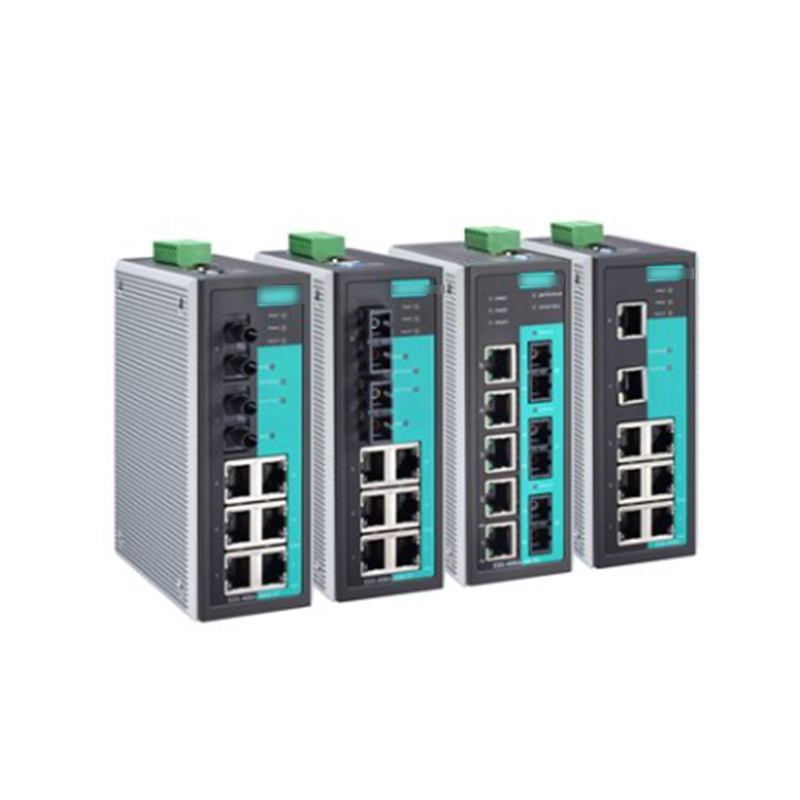 EDS-408A-MM-SC 8-Port-Managed Industrial Ethernet Switch für schnelle und sichere Versanddienste