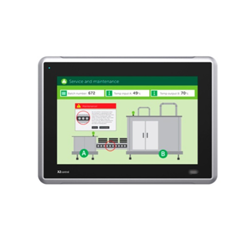 Niedrigste TFT-LCD Touchscreen X2 Steuerung 12' HMI mit iX Runtime und CODESYS Soft Control