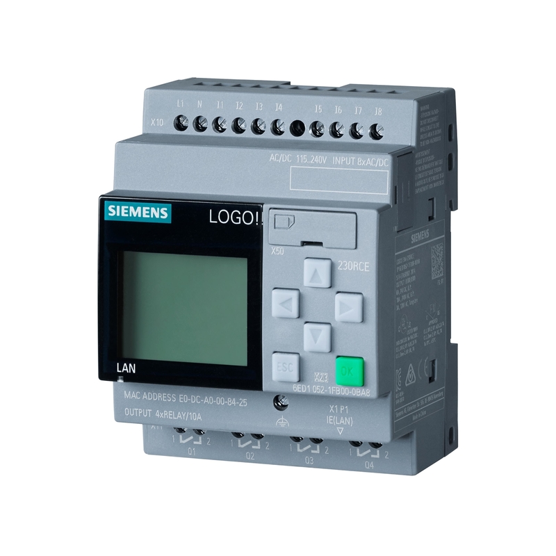 100% 6ED1052-1FB08-0BA1 Logikmodul für industrielle Automatisierung 115V/230V/Relee 8 DI/4 DQ