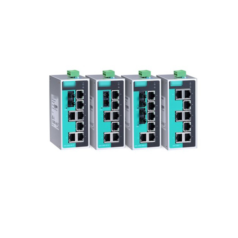 EDS-208A-MM-SC 8-Port-Unmanaged Industrial Ethernet Switch für die industrielle Automatisierung