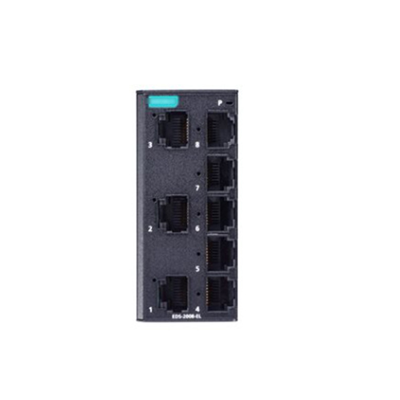 EDS-2008-EL-Serie 8-Port unmanaged Ethernet-Switch für Industriecomputerzubehör