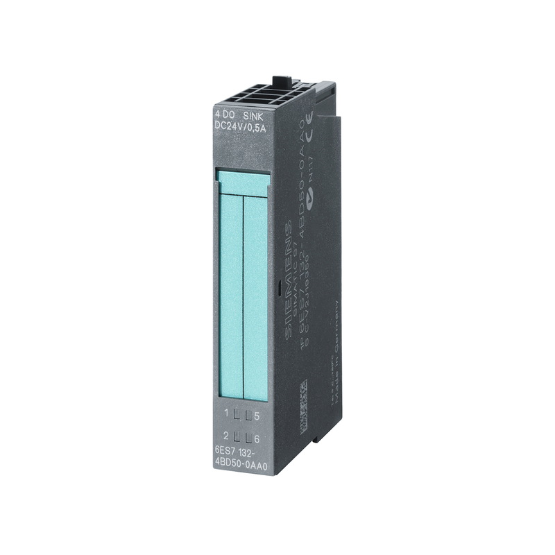 Siemens ET 200S 4DQ 24 V Gleichspannung/0,5 A HF 4 DO Hochleistung 24 V Gleichspannung/0,5 A 6ES71324BD000AB0
