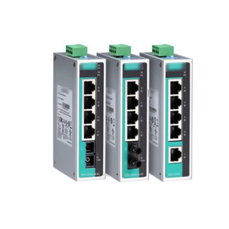 Zubehör für Gasbrenner EDS-205A 5-Port-Unmanaged Industrial Ethernet Switch für MOXA