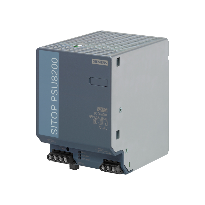 HYTECH Original SIEMENS SITOP PSU8200 24V Gleichspannung 20A Stabilisiertes Stromversorgungsmodul 6EP1336-3BA10