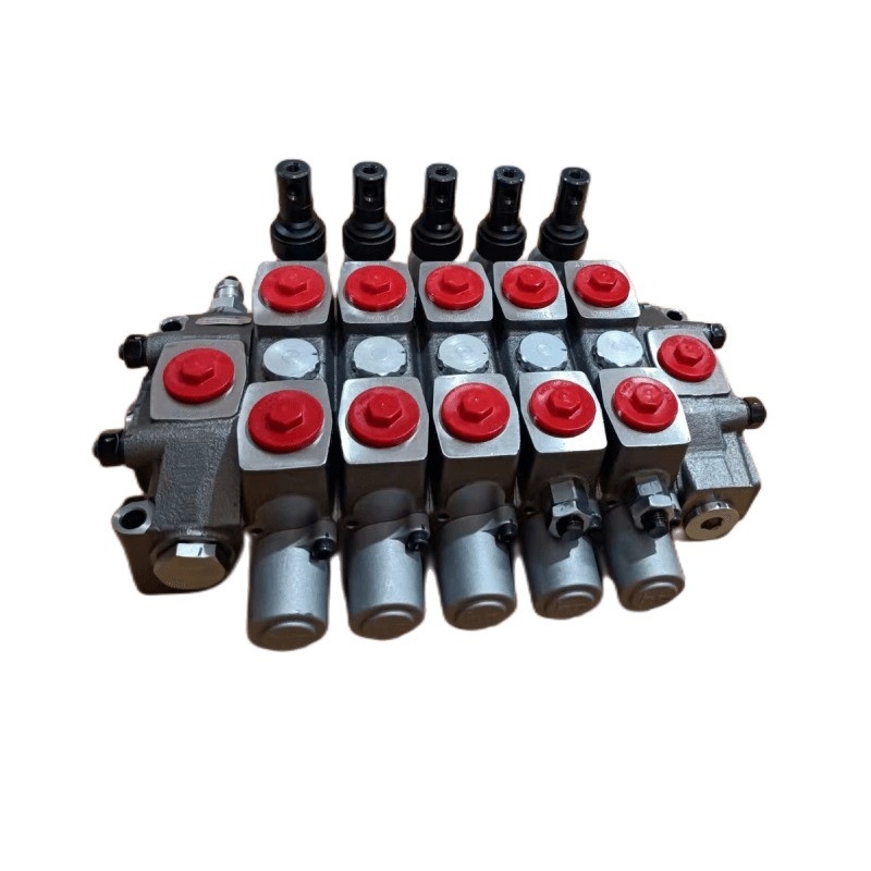 5 Spulen Sektionsleitventile für Hydraulikbohrmaschinen in 400*280*170 Struktur