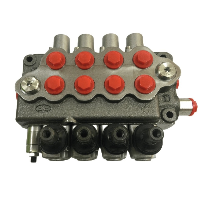 45L/min Richtungsregelungsventil für Walvoil Typ 40-380LPM Hydraulische 4-Spulen-Monoblock