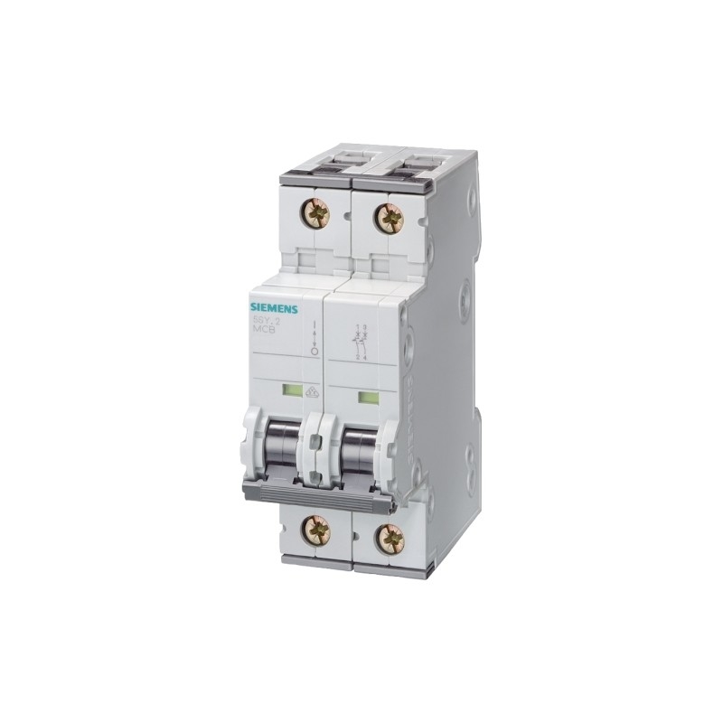 400 V 15kA 2-poliger D 25A SENTRON Miniatur-Schaltkreislaufschalter 5SY7225-8CC für Siemens