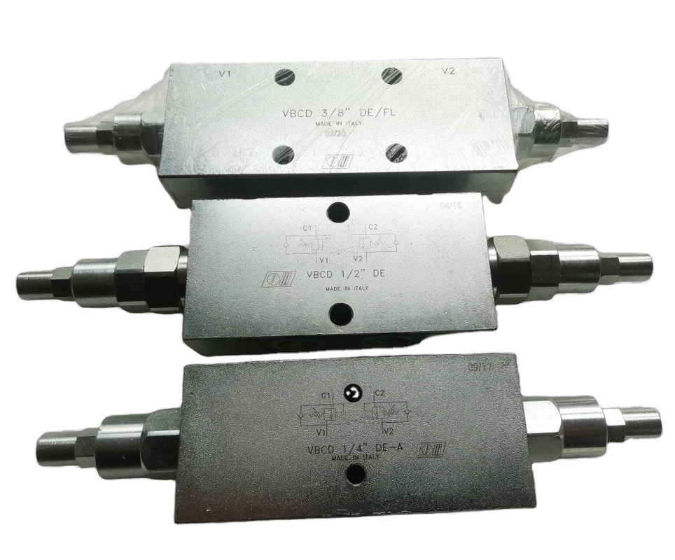 Überzentralventile Gegengewichtsventil VBCD 1/4&quot; DE/A für maximalen Druck von 350 bar
