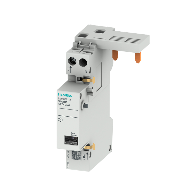 Brandschutzschalterblock AFDD 1-16A 230V für Siemens-Schaltkreislaufschalter 5SM6021-2 geprüft