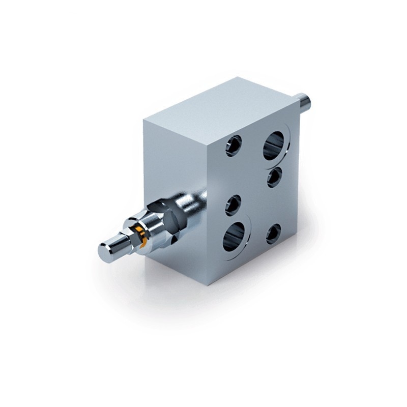 Hydraulisch betriebenes Prüfventil VBPDE1/2&quot;FL Sperrzylinder bei Durchfluss von 50 L/MIN