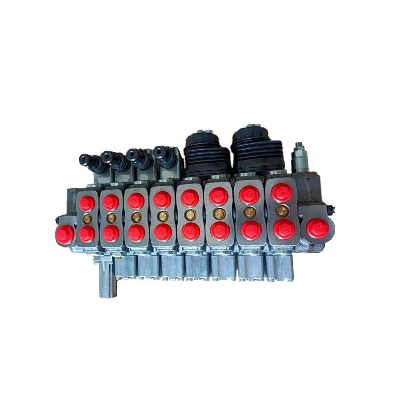 SD6/8 Typ Hydraulische Richtventile 8 Spule 80L/min Durchfluss Maximaldruck 315BAR
