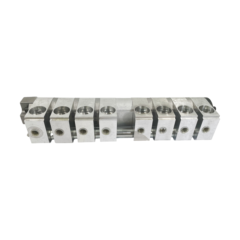 8 Zylinder PLD10.2-GC/**VPE Hydraulischer Strömungsteil mit 520*180*150 mm Abmessungen