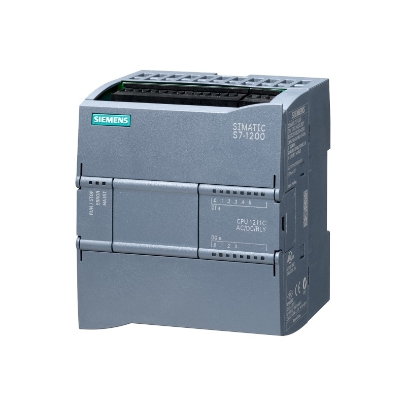6ES7211-1BE40-0XB0 SIMATIC S7-1200 CPU 1211C Kompaktprozessor mit 2A Relais und AC/DC-Leistung